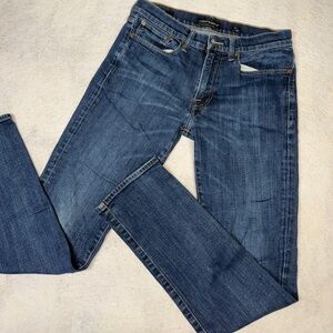 Lucky Brand Jeans‎ Mens 30 x 32 121 Slim Straight Dark Wash EUC